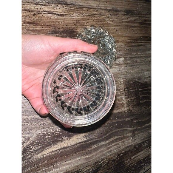 Vtg. Pineapple Shaped Glass set, Wexford Pressed Glass, Kitchen Decor, 6 Piece - Picture 12 of 12